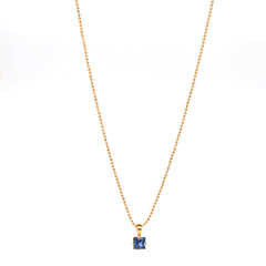 Aditi Blue Stone Pendant