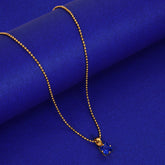 Aditi Blue Stone Pendant