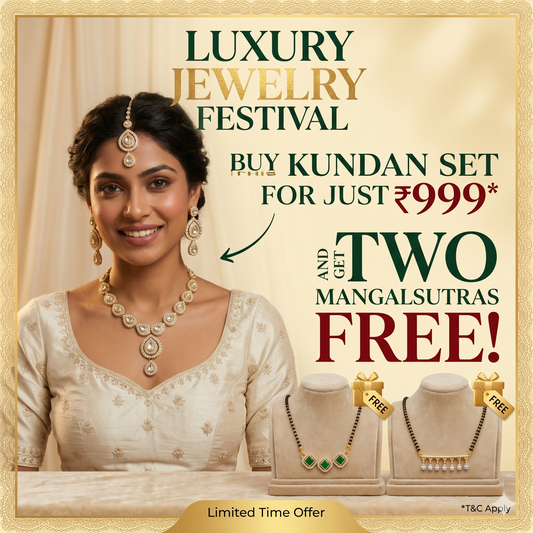 Buy 1 Necklace, Get 2 Mangalsutras FREE!