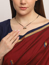 Elegant Stylish Party & Casual Wear Gold Plated American Diamond Mangalsutra