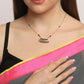 BLACK SWAROWSKI CRYSTAL  MANGALSUTRA