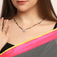Spangel Fashion  old Plated American Diamond Mangalsutra in Wedding Design for Women