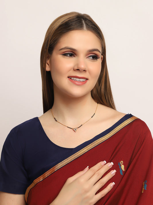 Pretty Heart Shaped Mangalsutra