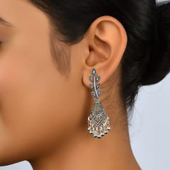 Leaf jhumka