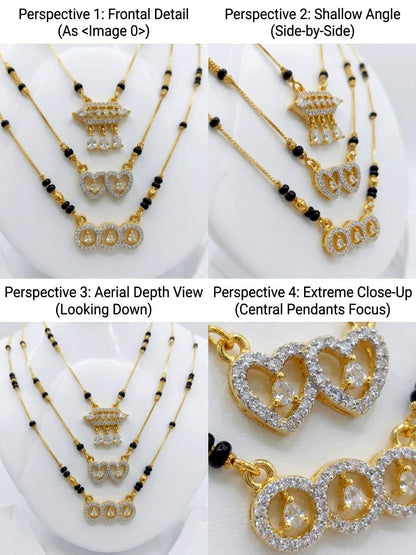 Premium Mangalsutra Trio Set – Perfect Gift for Women