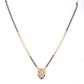 Elegant Stylish Party & Casual Wear Gold Plated American Diamond Mangalsutra