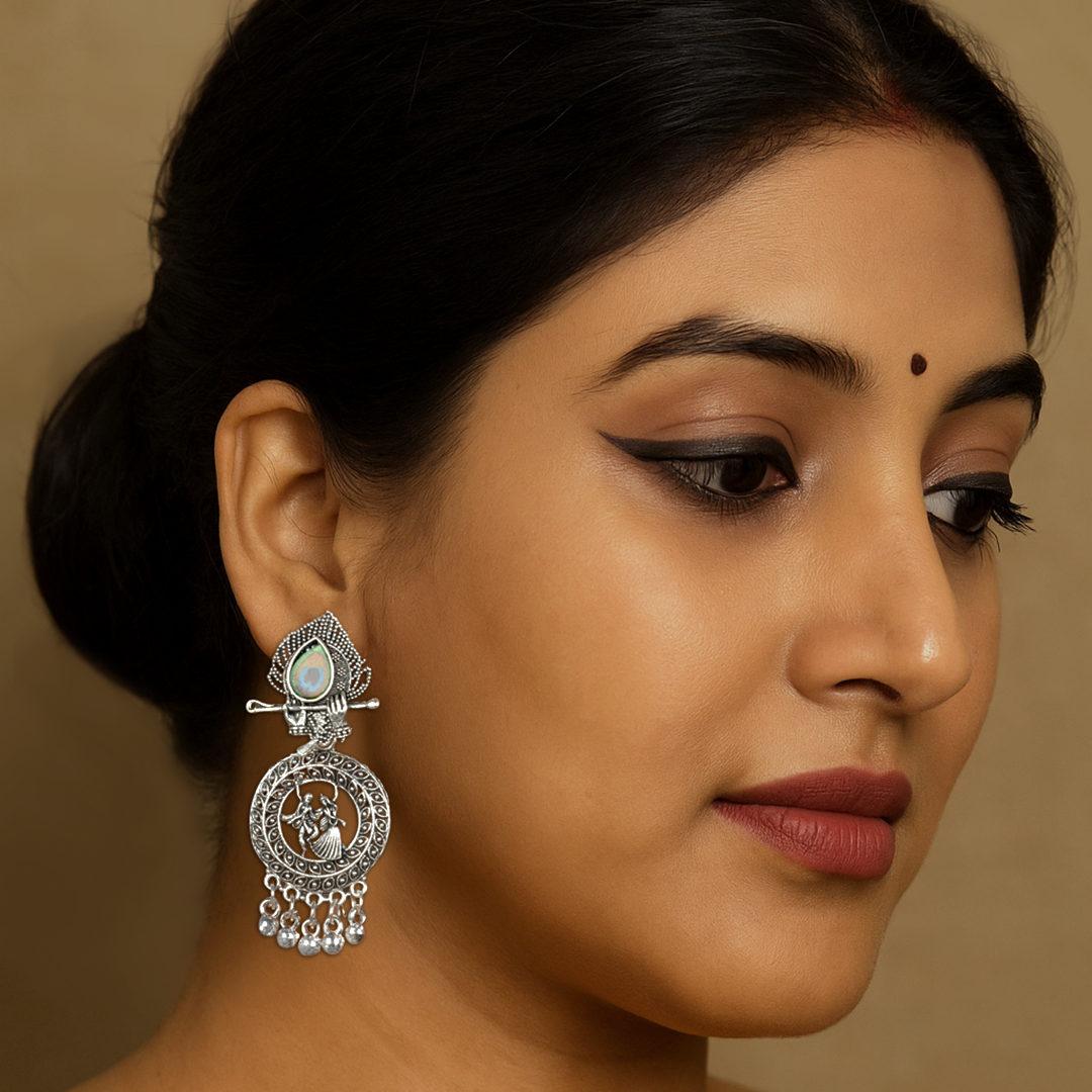 Radha Krishna Earrings
