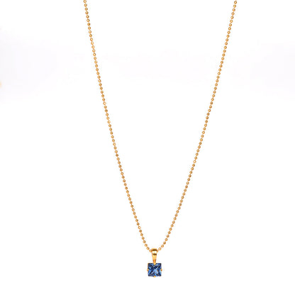 Aditi Blue Stone Pendant