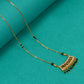 BLACK SWAROWSKI CRYSTAL  MANGALSUTRA