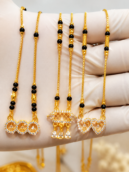 Premium Mangalsutra Trio Set – Perfect Gift for Women