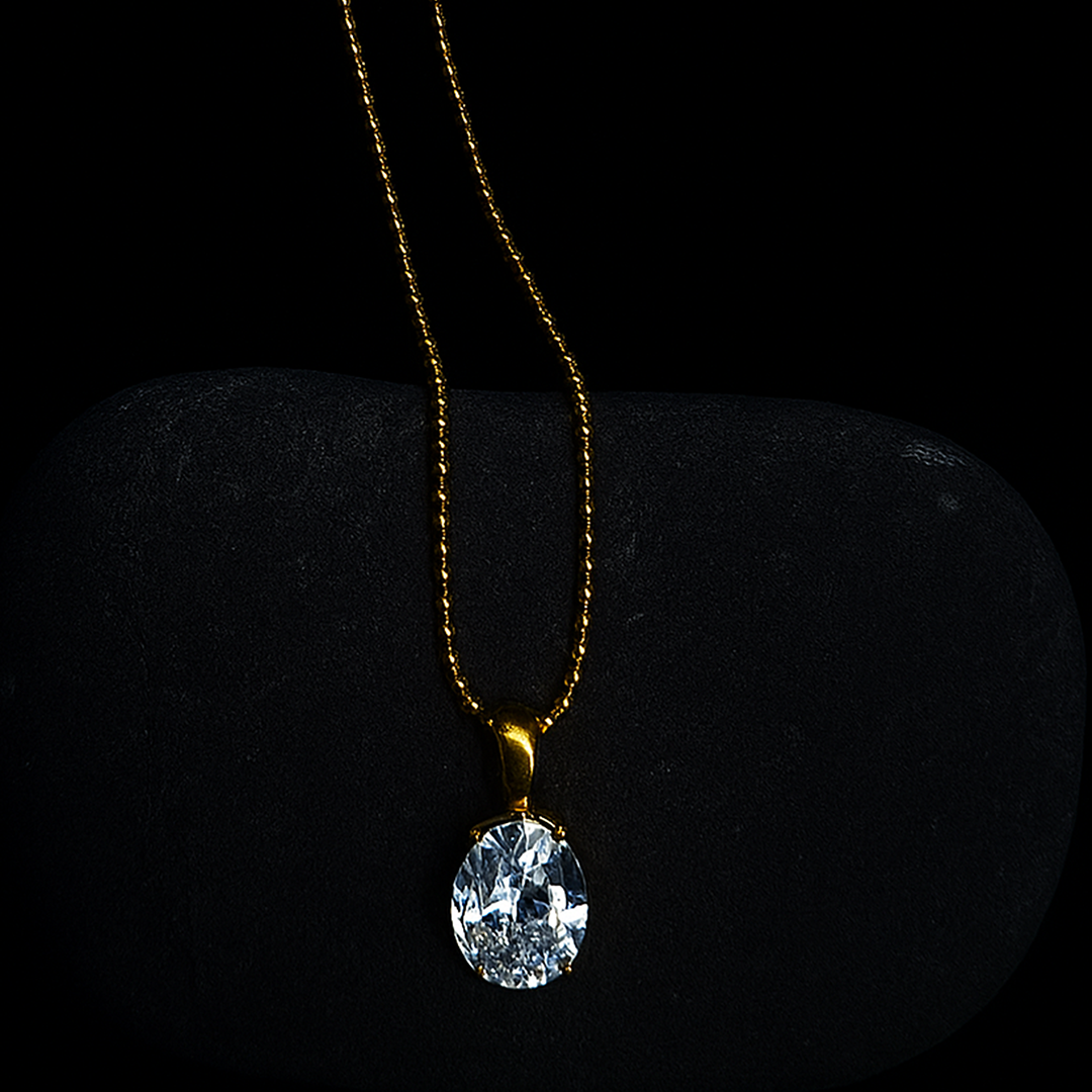 Pendant White Stone