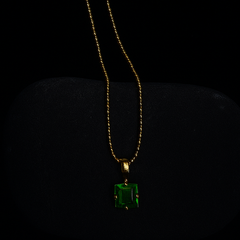 Pendant Green Stone
