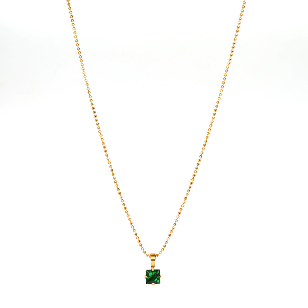 Pendant Green Stone