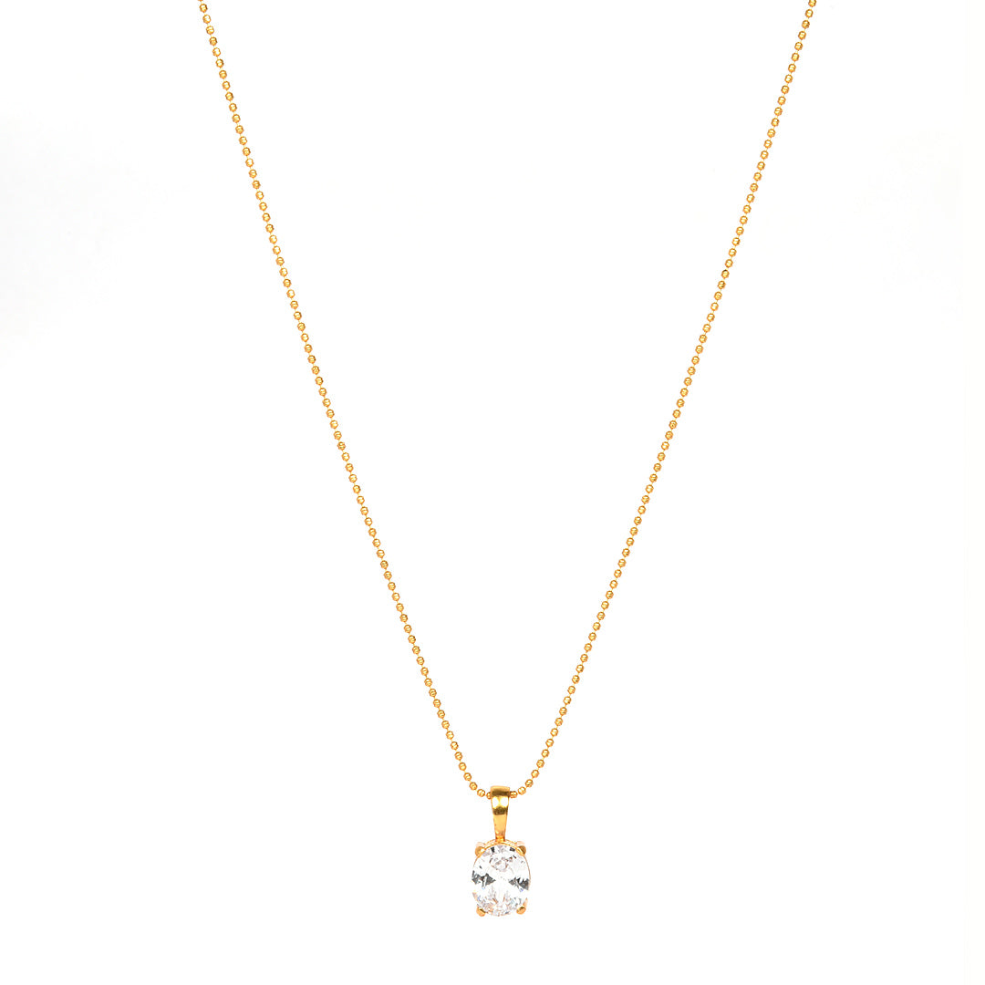 Pendant White Stone