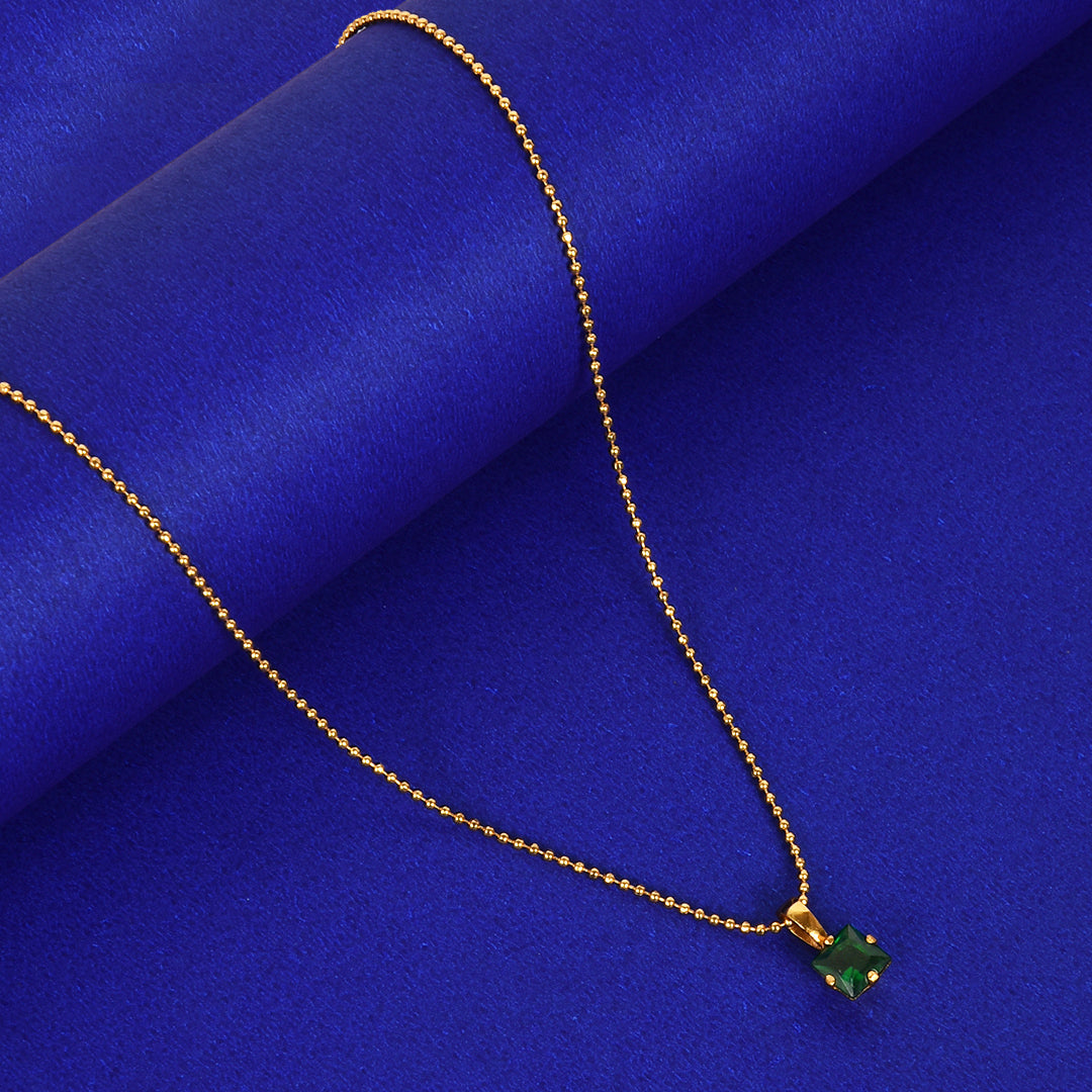Pendant Green Stone